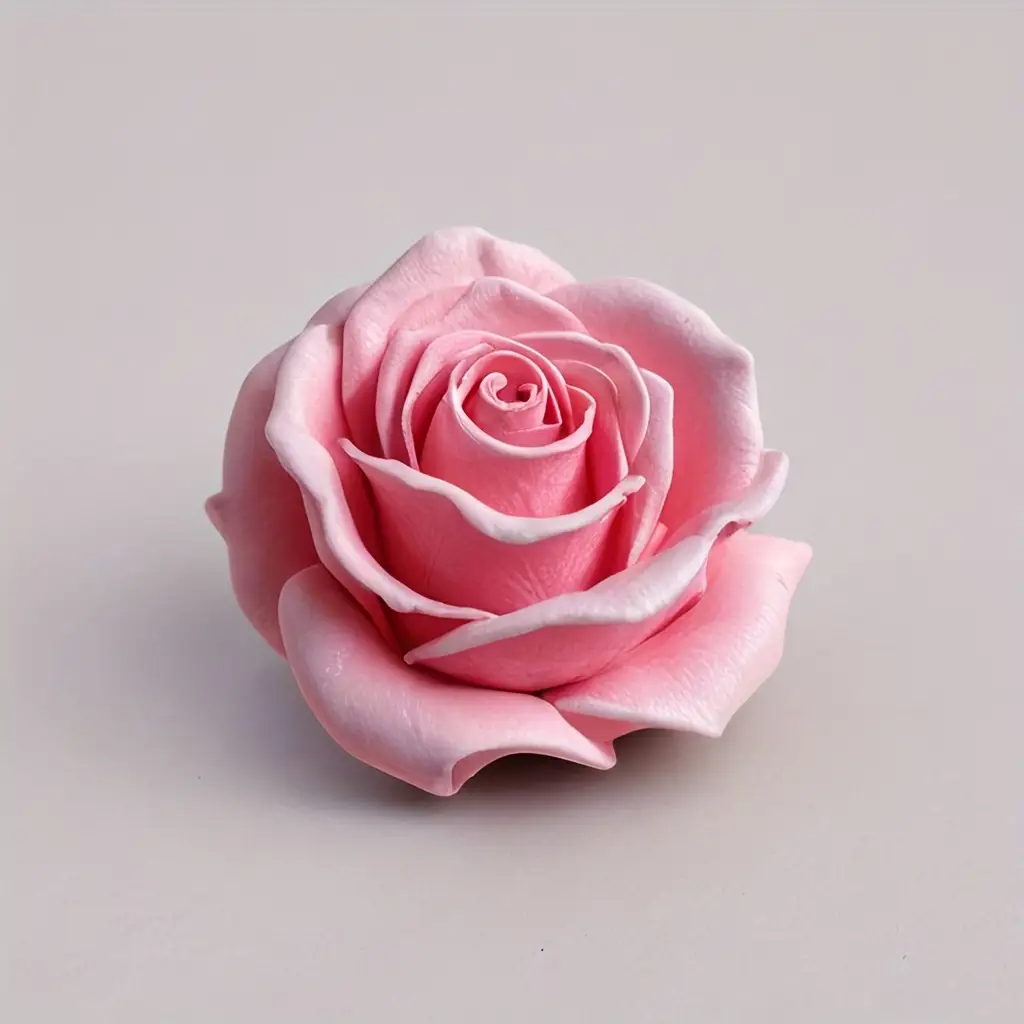 Candle Making Process - 1 Rose Silicone Candle Mold -