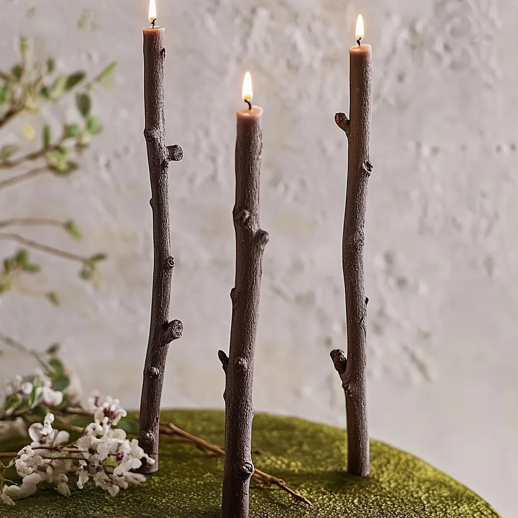 Candle Making Kits - DIY Long Branch Shaped Candle Silicone