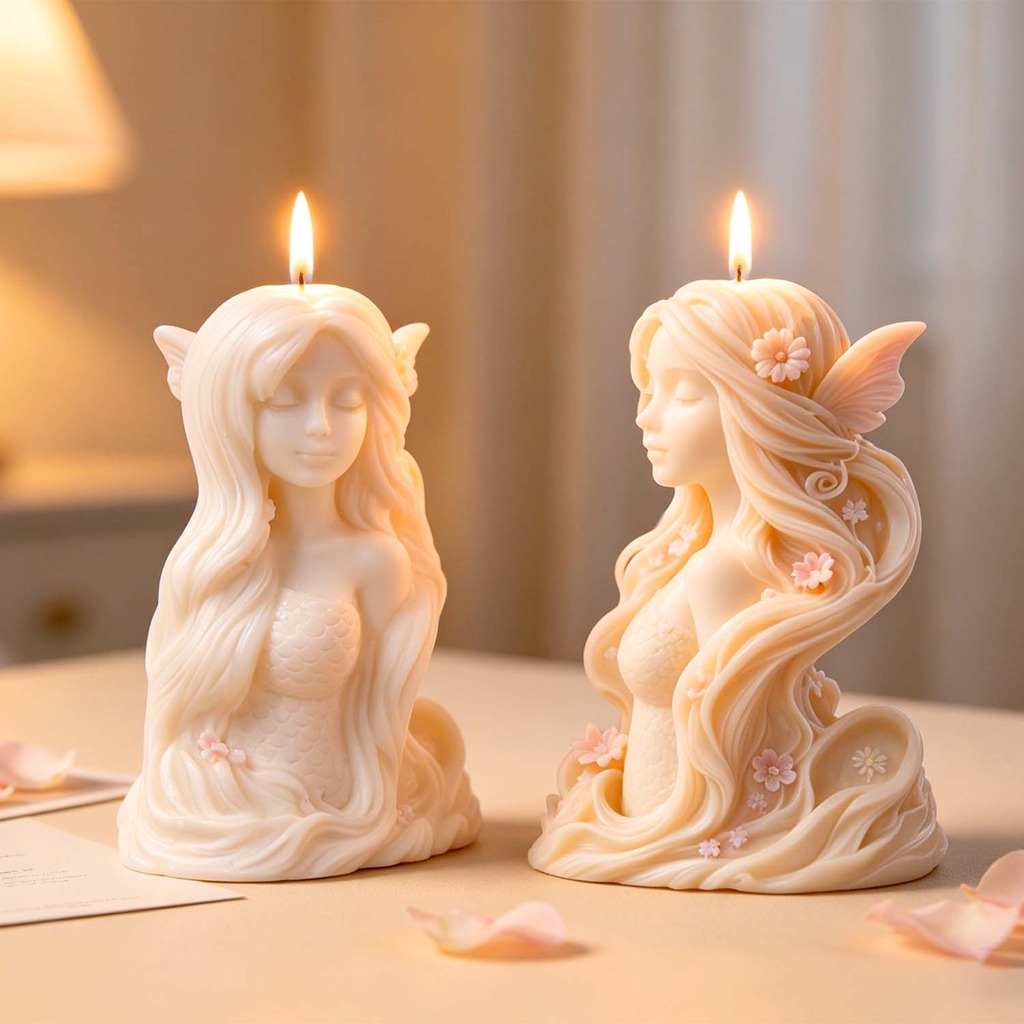 Candle Making Workshops - Angel Mold Silicone 3d Silicone Mold