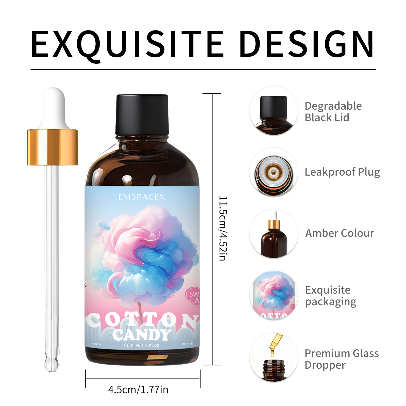 100ml Cotton Candy Essential O - Candle Making Scents review and price