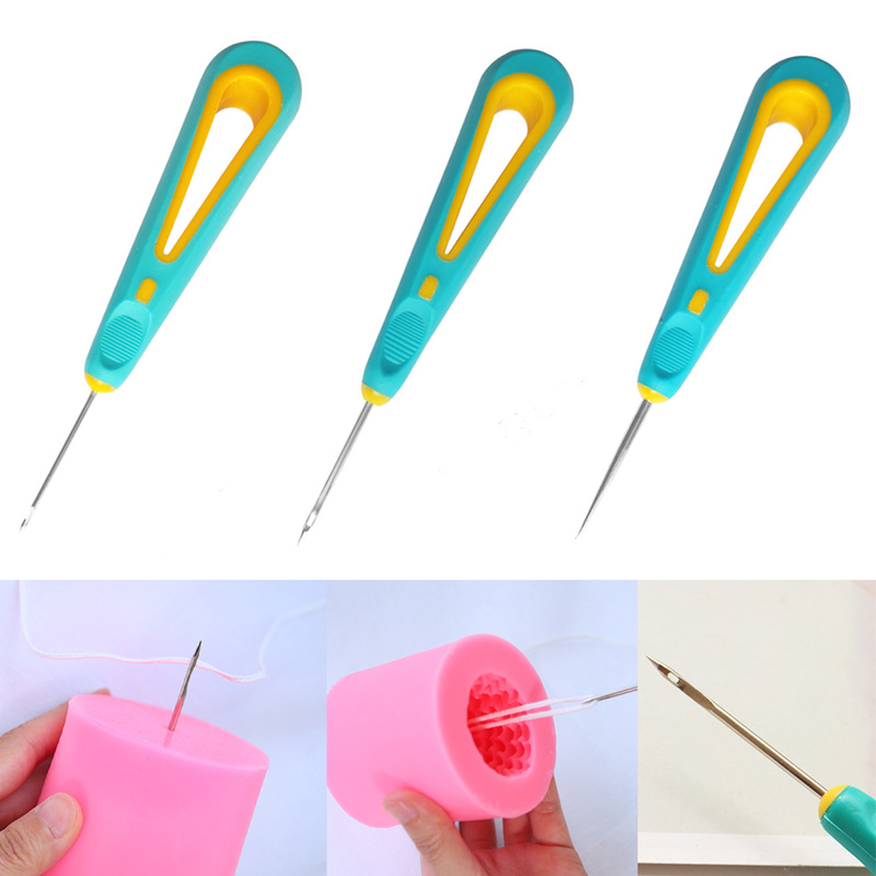 Round Hole Cone Silicone Punch - Candle Making Process review and price