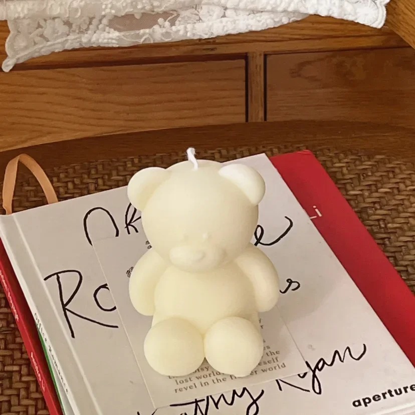 3D Cute Cartoon Bear Silicone  - Candle Making Kits review and price