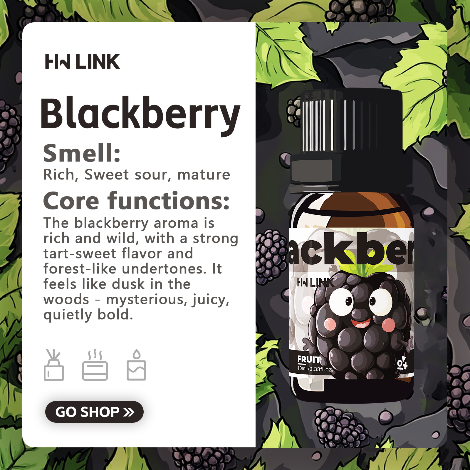 Blackberry Essential Oil Black - Candle Making Scents review and price