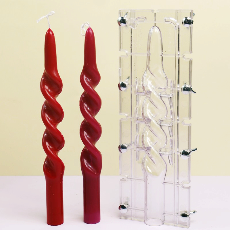 Twisted Stripe Column Acrylic  - Candle Making Kits review and price