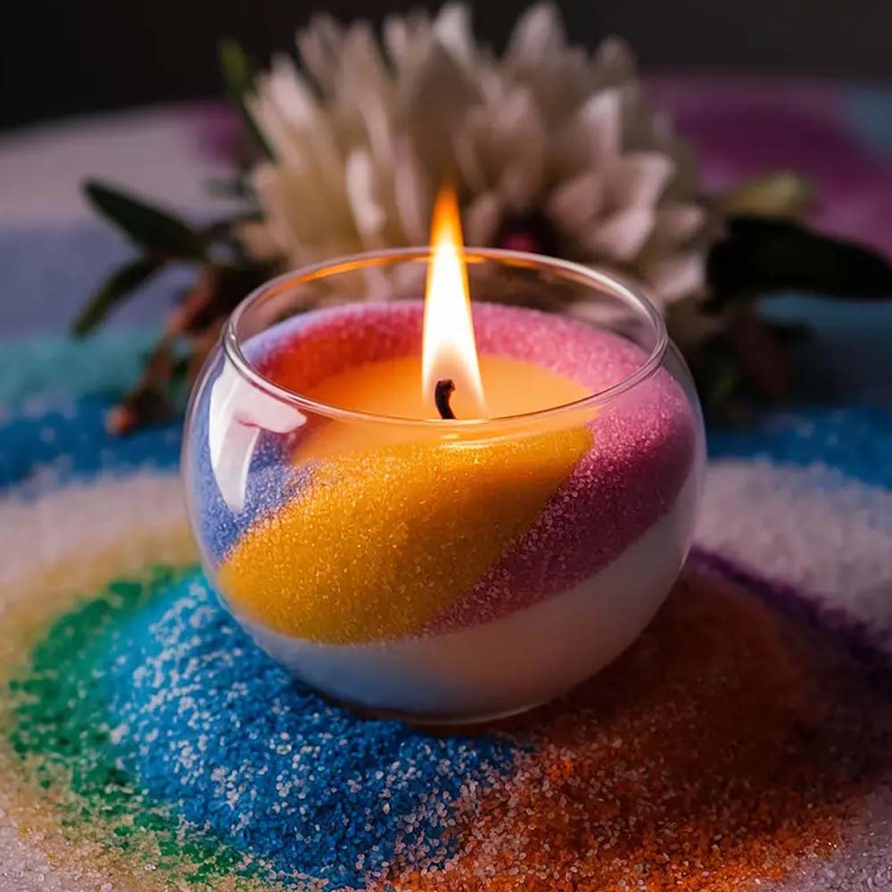 10 Colors/10g Sand Wax Candle  - Candle Making Kits review and price
