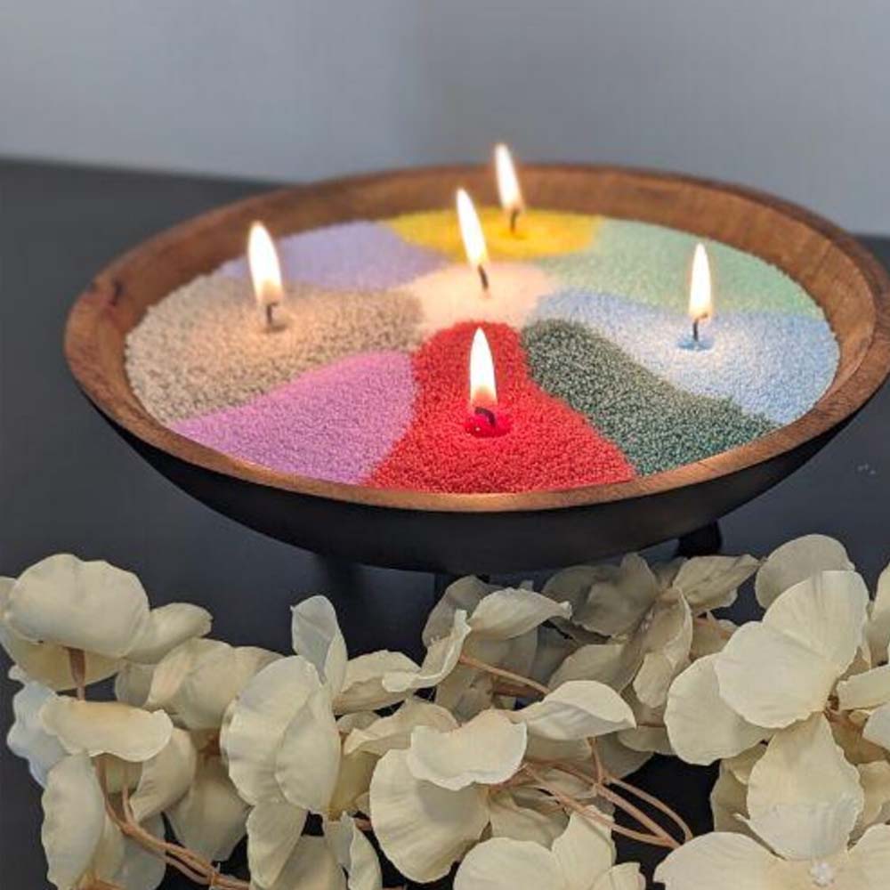 10 Colors/10g Sand Wax Candle  - Candle Making Kits review and price