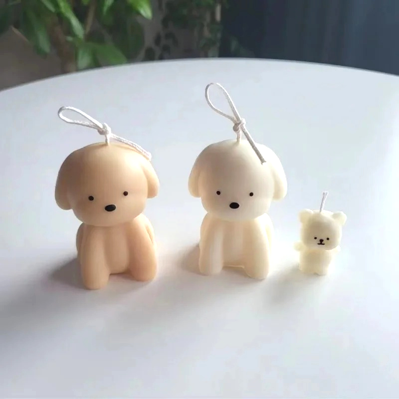 3D Puppy Scented Candle Silico - Candle Making Kits review and price