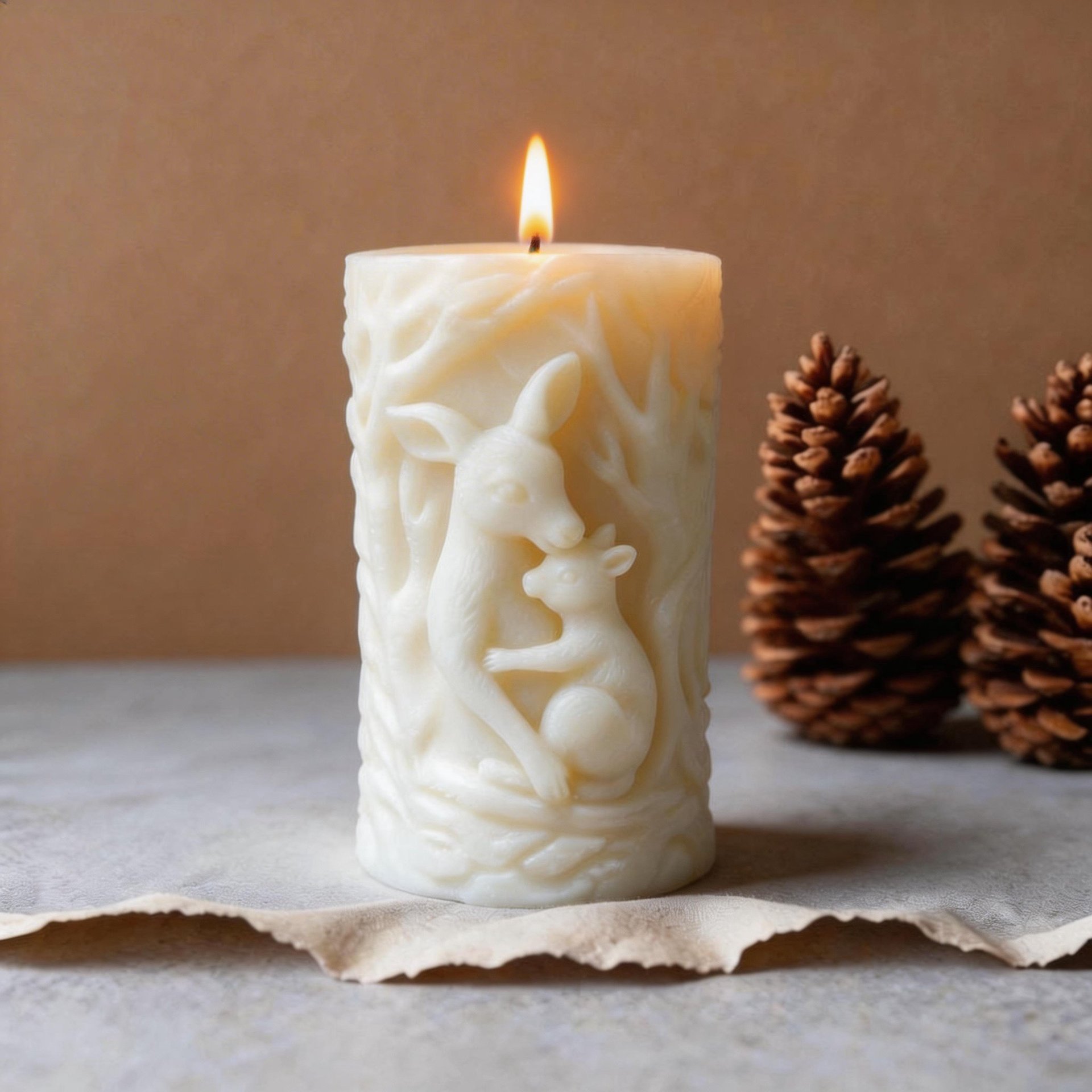 Kangaroo Silicone Mold Silicon - Candle Making Workshops review and price