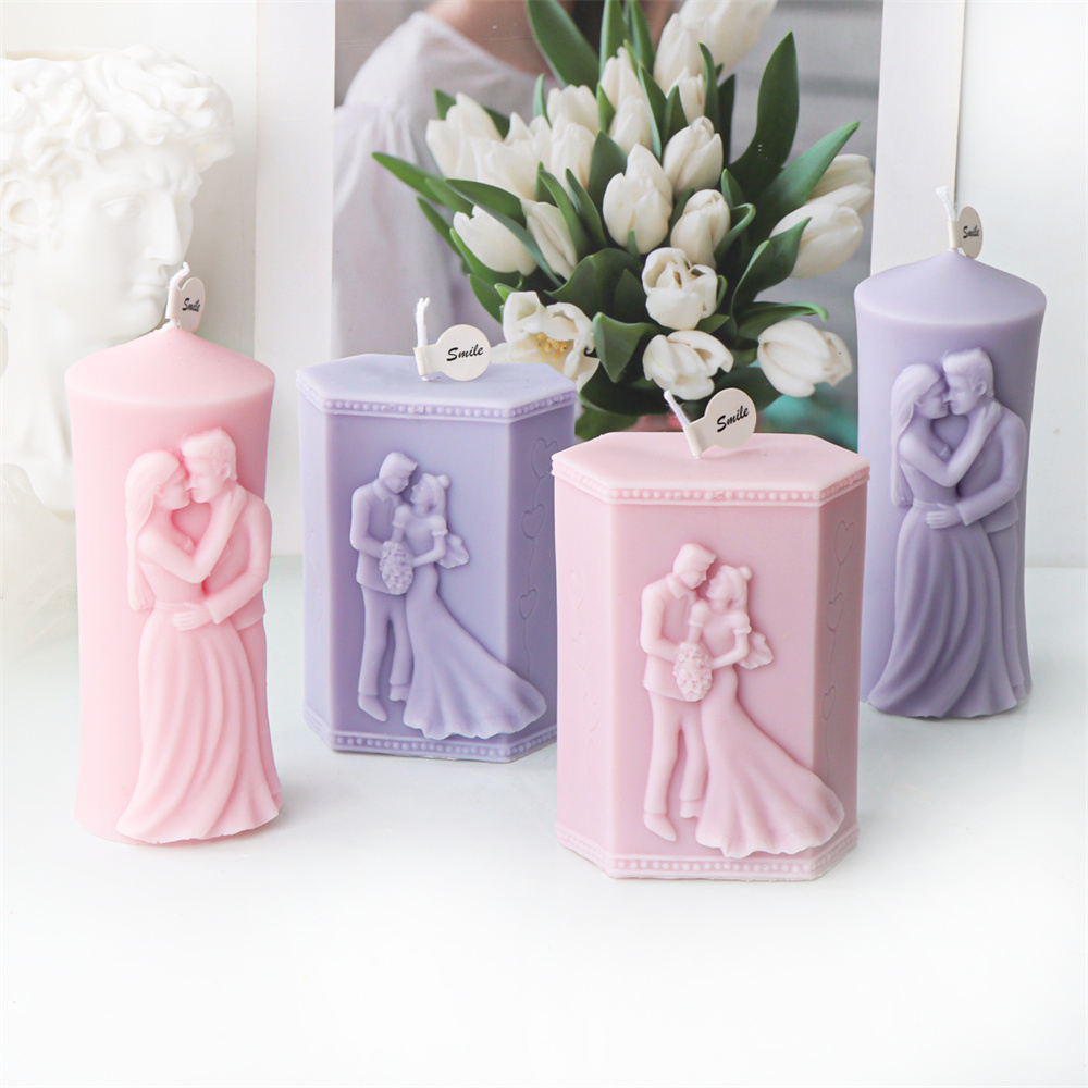 Man and Woman Pillar Silicone  - Candle Making Kits review and price