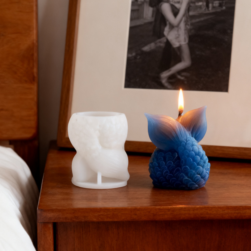 Mermaid Tail Candle Mold Ocean - Candle Making Workshops review and price