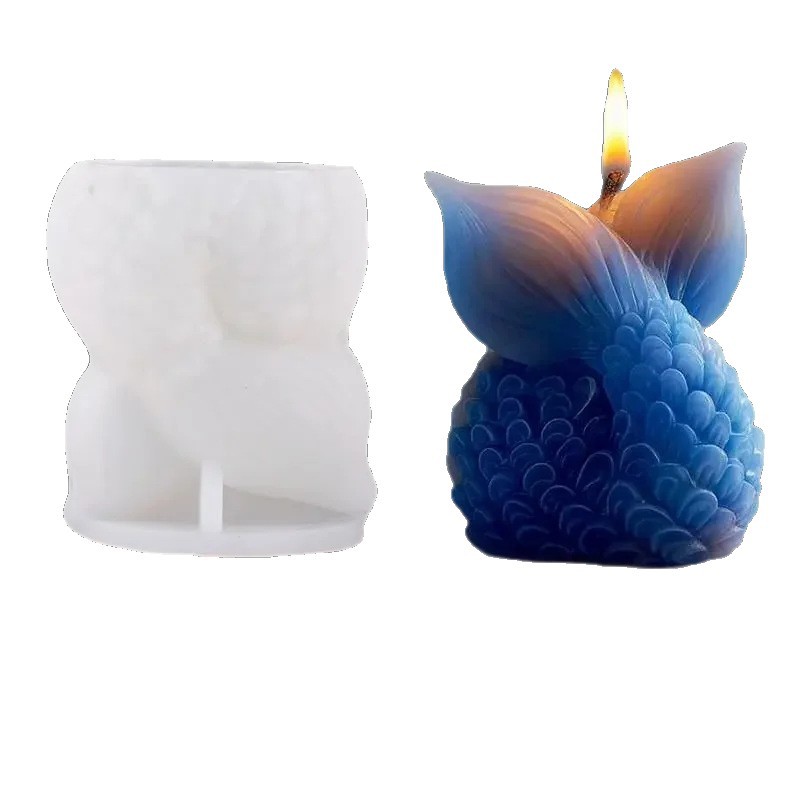 Mermaid Tail Candle Mold Ocean - Candle Making Workshops review and price