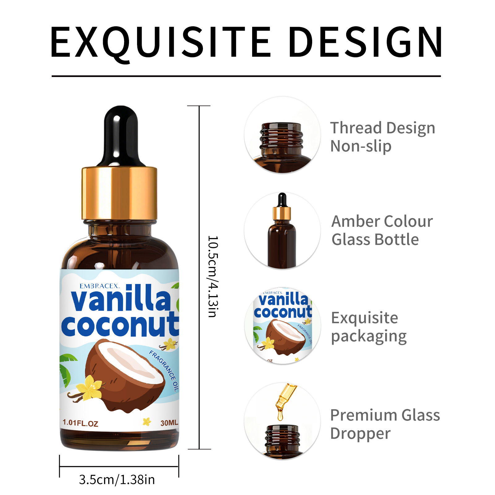 30ml Vanilla Coconut Essential - Candle Making Scents review and price