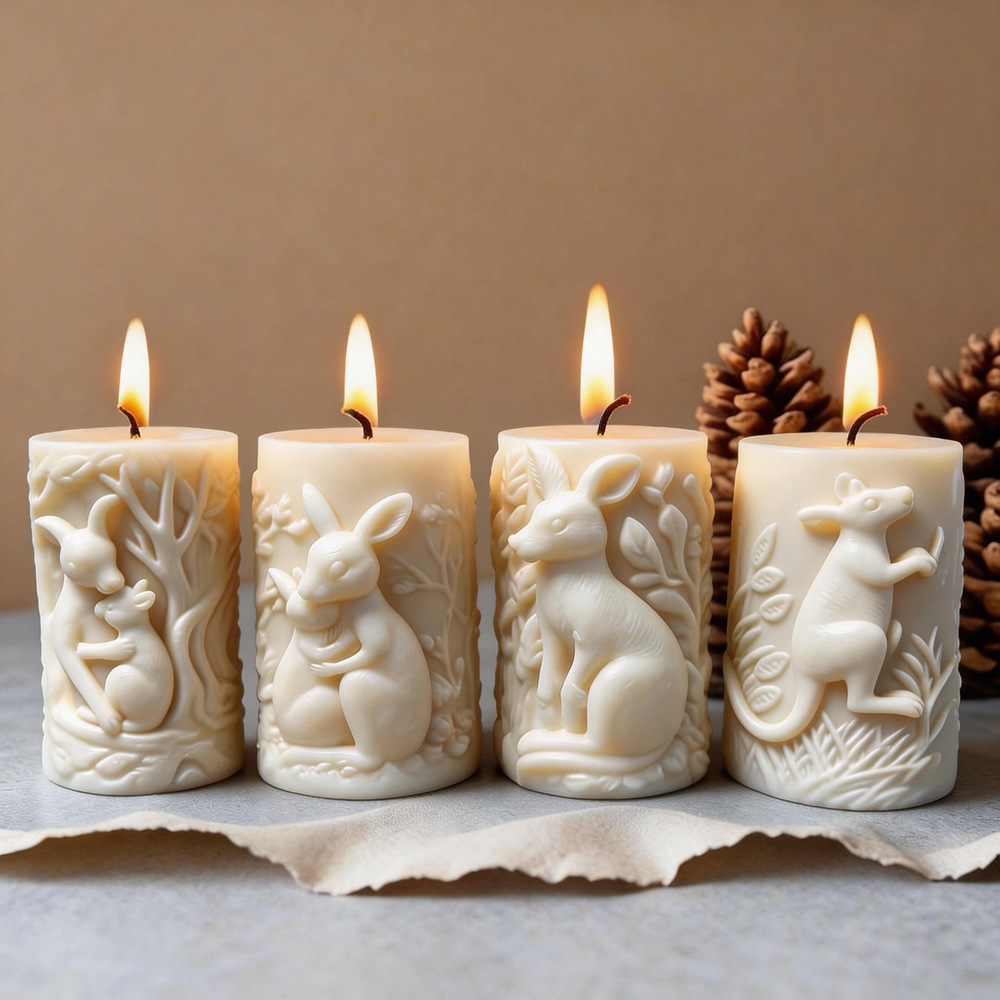 Kangaroo Silicone Mold Scented - Candle Making Workshops review and price