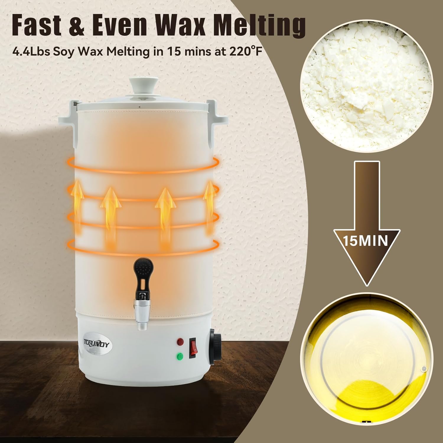 Electric Candle Wax Melter Pot - Candle Making Kits review and price