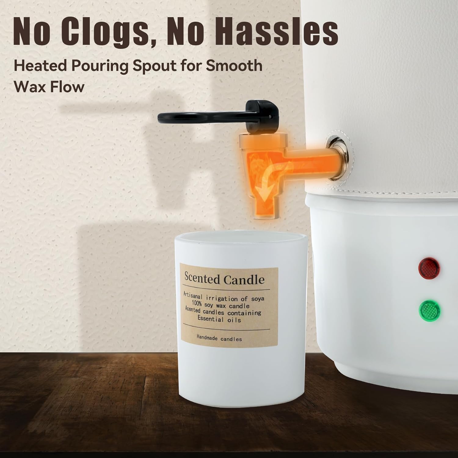 Electric Candle Wax Melter Pot - Candle Making Kits review and price