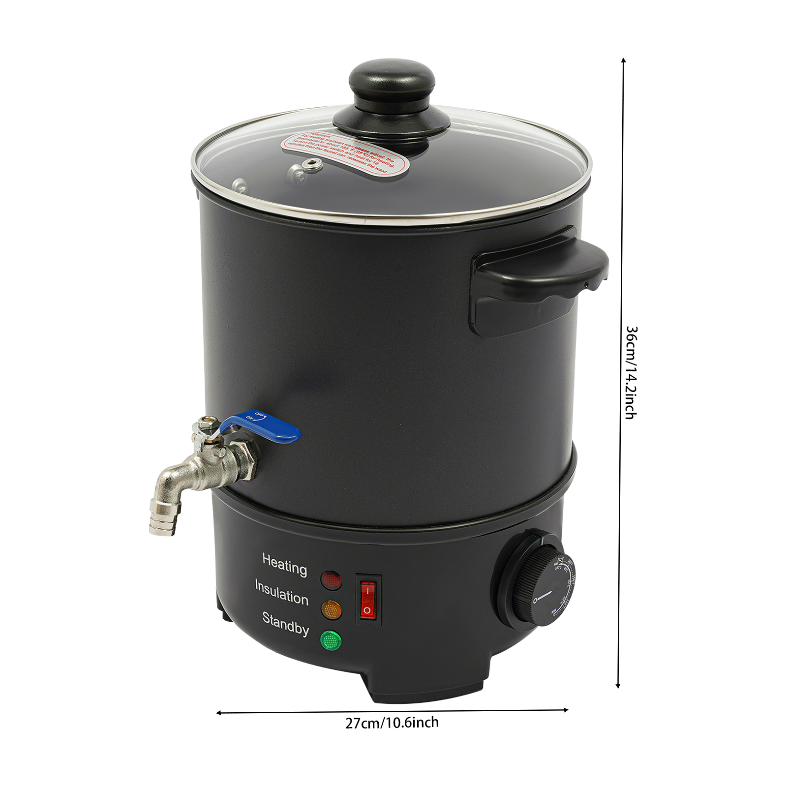 5L/1.32Gal Wax Melter, Temp Ad - Candle Making Workshops review and price
