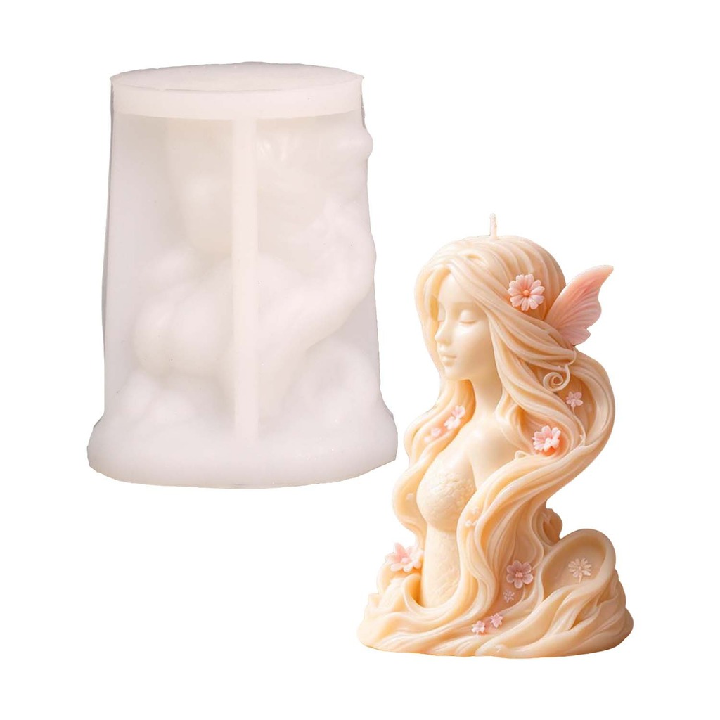 Angel  Mold Silicone 3d Silico - Candle Making Workshops review and price