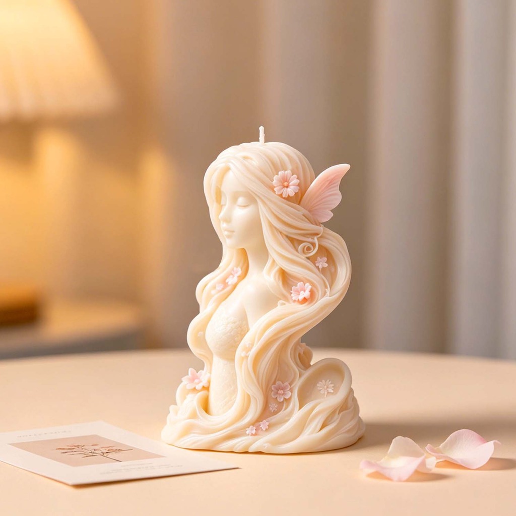 Angel  Mold Silicone 3d Silico - Candle Making Workshops review and price