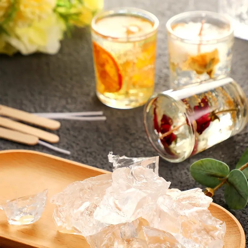 Transparent Crystal Wax, Jelly - Candle Making Scents review and price